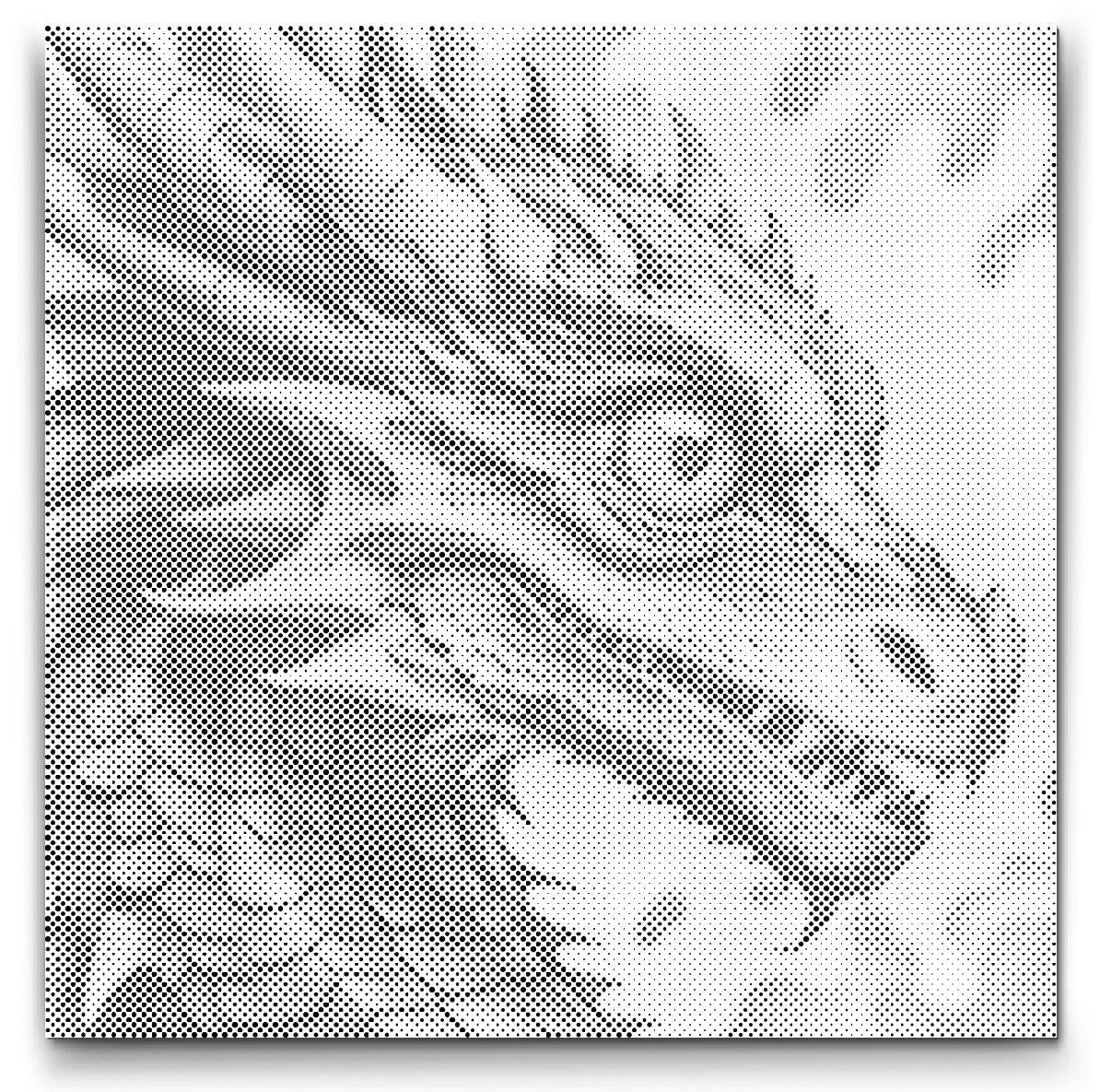 dot painting drache fantasy motiv