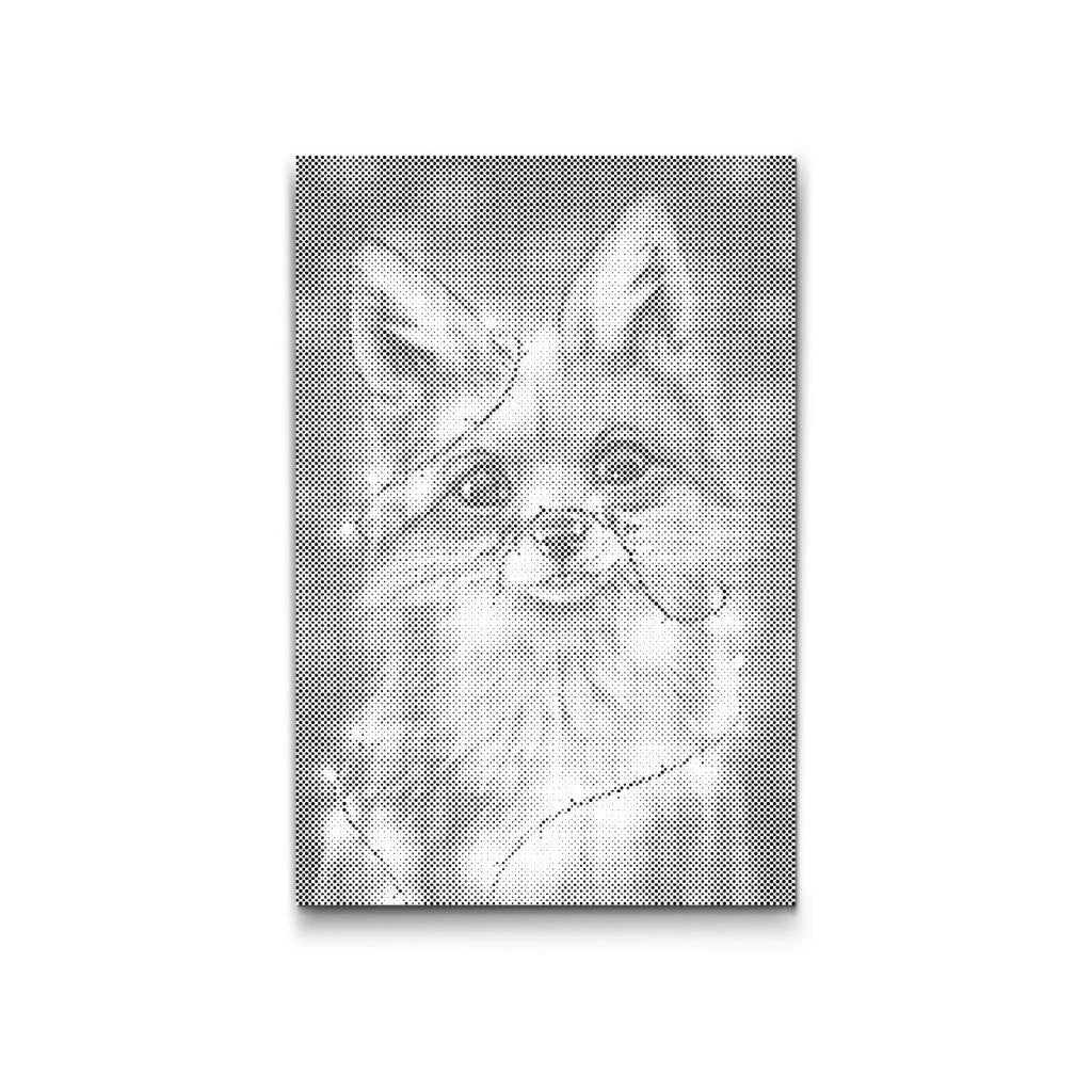 Magic Fox | Dot Painting Kit finished dot painting artwork