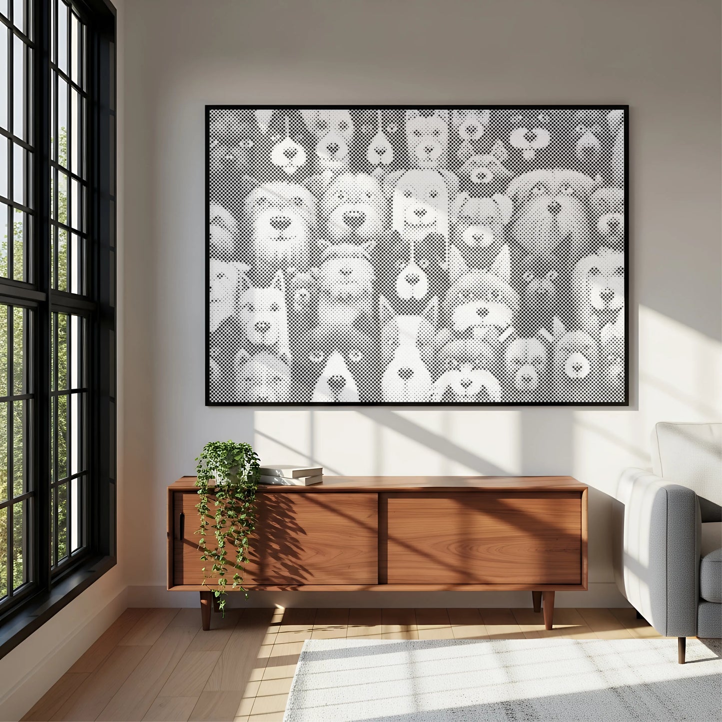 Dogs, Dogs, Dogs Dot Painting Kit diy art