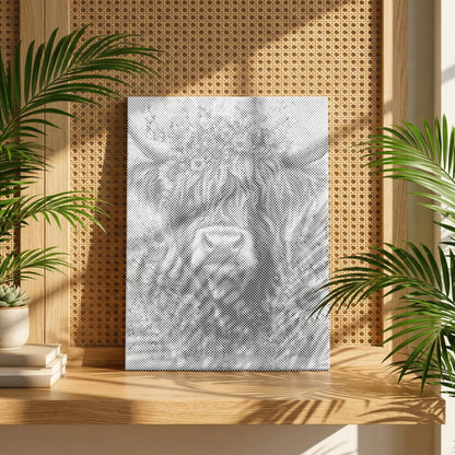 Highland Bloom | Dot Painting