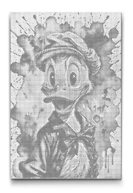 Donald Duck Dot Painting – Lizenzierte Punktmalerei | Punkt-Malerei.de