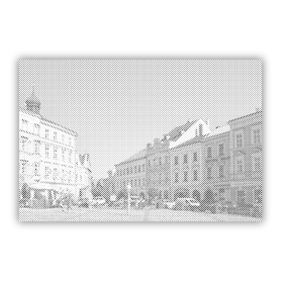 Jindrichuv Hradec | Dot Painting Kit finished dot painting artwork