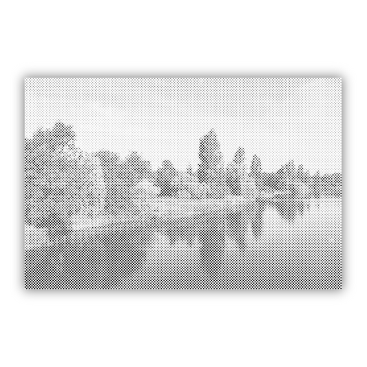 Hyde Park London Dot Painting – Dein Kunstwerk, Punkt für Punkt