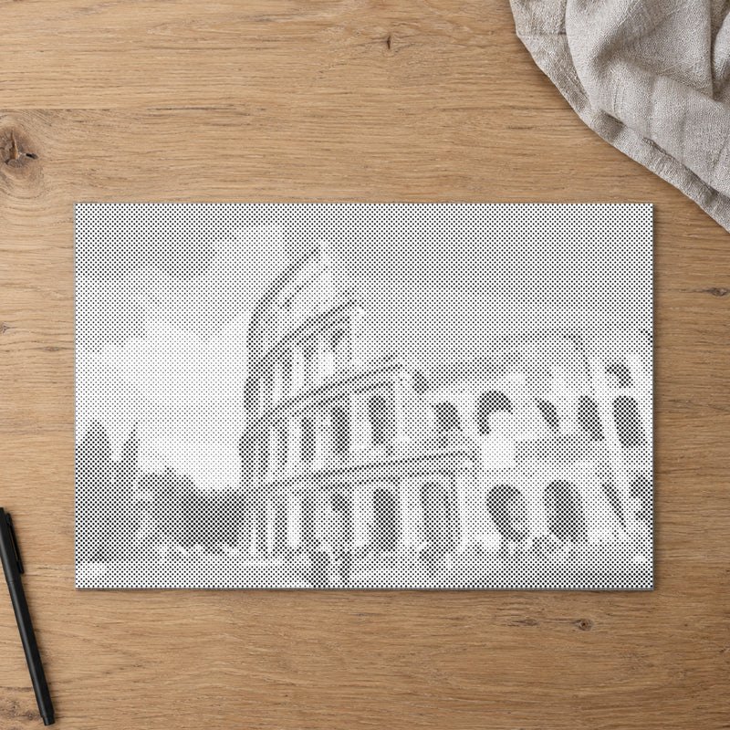Colosseum Rome | Dot Painting Kit finished dot painting artwork