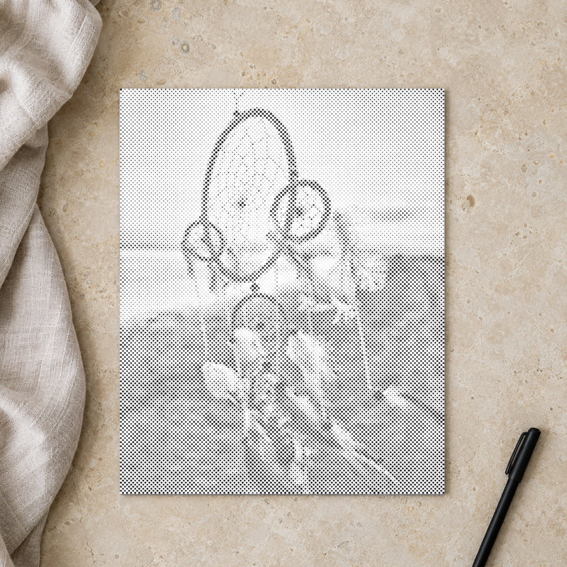 Dreamcatcher in the Wind | Dot Painting Kit finished dot painting artwork
