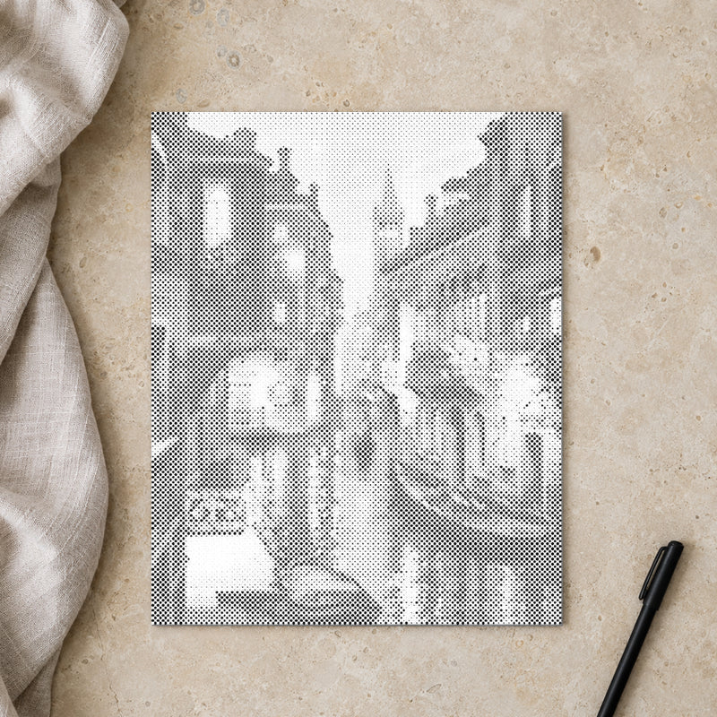 Venice at Night | Dot Painting Kit finished dot painting artwork