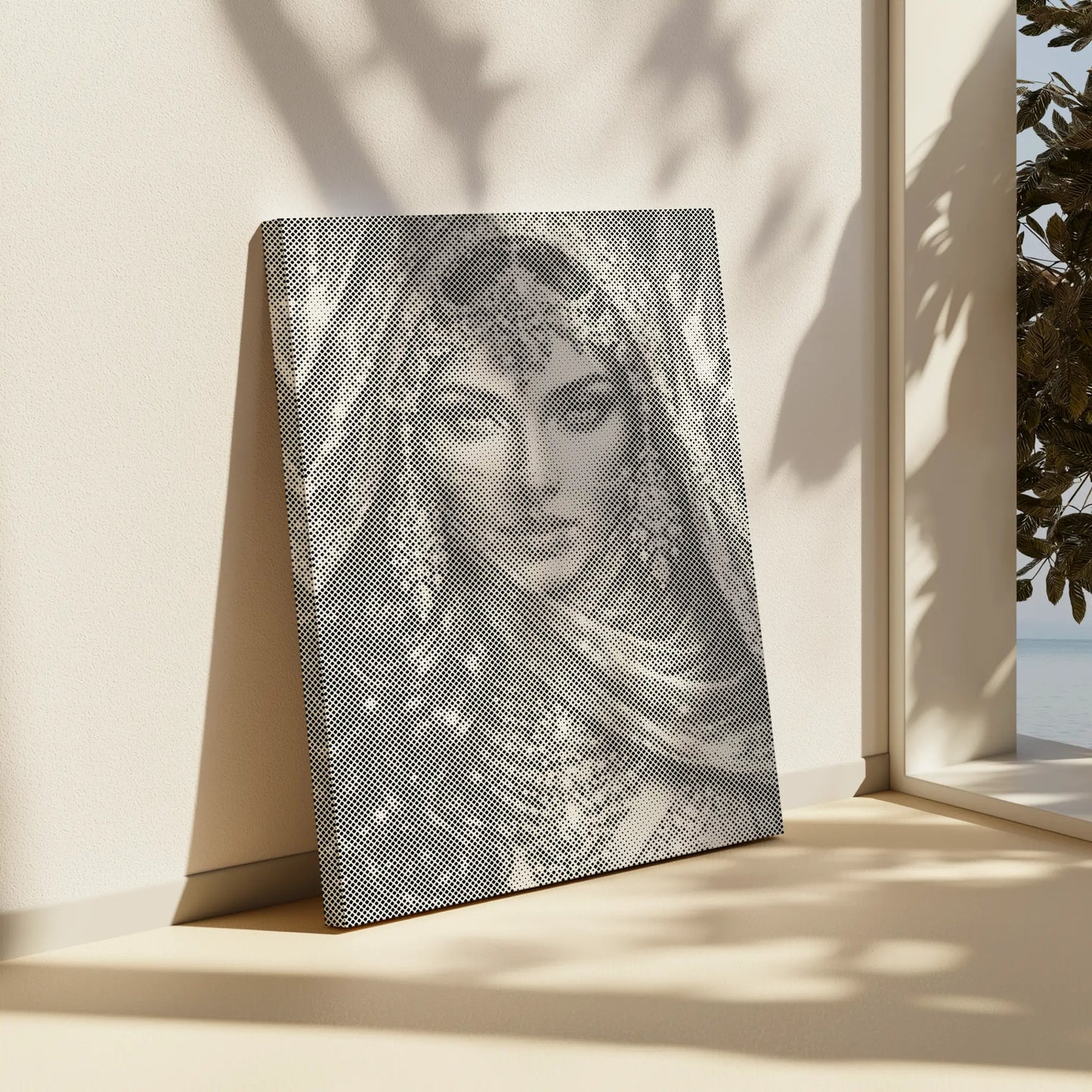 premium Veil of Gold Arabian Portrait | Dot Painting Kit